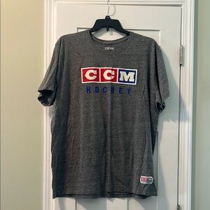 CCM Gray Short Sleeve Tee - XXL